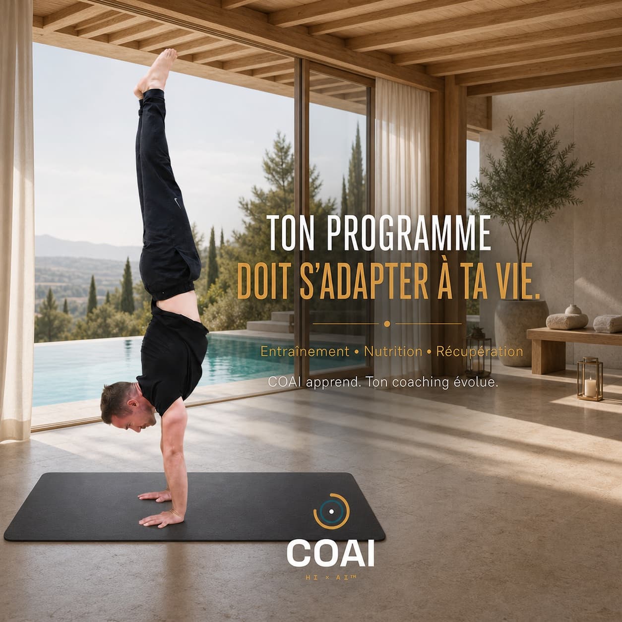 Le programme COAI adapte entraînement, nutrition et récupération à la vie de chacun